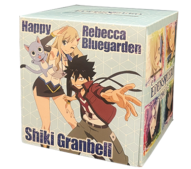 水色のティッシュBOXのイメージ画像